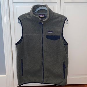 Gray Patagonia Vest Size Medium